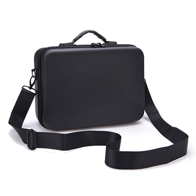 For DJI Mavic Air 2 Portable PU Shoulder Storage Bag Protective Box(Black Red)