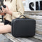 For DJI Mavic Air 2 Portable PU Shoulder Storage Bag Protective Box(Black Red)