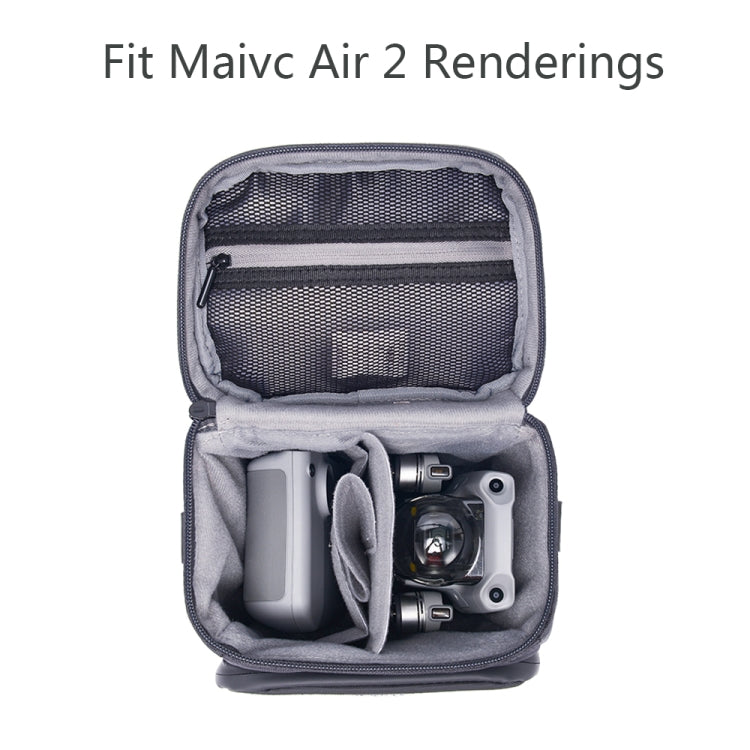 For DJI Mavic Air 2 Waterproof Portable Storage Bag Protective Box(Grey)