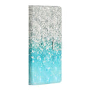 For iPhone 12 mini 3D Painted Pattern Horizontal Flip Leather Case with Holder & Card Slots & Photo Frame & Wallet(Sea Water Sand)