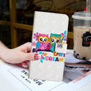 For iPhone 12 mini 3D Painted Pattern Horizontal Flip Leather Case with Holder & Card Slots & Photo Frame & Wallet(Couple Cat)