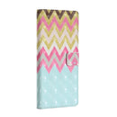 For iPhone 12 Pro Max 3D Painted Pattern Horizontal Flip Leather Case with Holder & Card Slots & Photo Frame & Wallet(Color Wave)