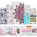 For iPhone 12 Pro Max 3D Painted Pattern Horizontal Flip Leather Case with Holder & Card Slots & Photo Frame & Wallet(Color Wave)