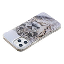 For iPhone 12 Pro Max Painted Pattern TPU Protective Case(Leopard Head)