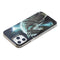 For iPhone 12 Pro Max Painted Pattern TPU Protective Case(Night Sky Wolf)