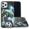 For iPhone 12 Pro Max Painted Pattern TPU Protective Case(Night Sky Wolf)
