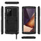 For Samsung Galaxy Note 20 Ultra R-JUST Shockproof Waterproof Dust-proof Metal + Silicone Protective Case with Holder(Black)