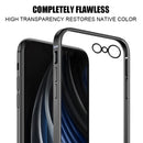 For iPhone SE 2022 / SE 2020 Magic Cube Plating TPU Protective Case(Red)