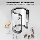 For iPhone SE 2022 / SE 2020 Magic Cube Plating TPU Protective Case(Silver)