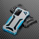 For Samsung Galaxy Note 20 R-JUST Shockproof Armor Metal Protective Case(Blue)