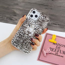 For iPhone 12 Pro Max Luminous TPU Soft Protective Case(Leopard Tiger)