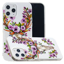 For iPhone 12 Pro Max Luminous TPU Soft Protective Case(Flower Deer)