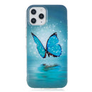 For iPhone 12 Pro Max Luminous TPU Soft Protective Case(Butterfly)