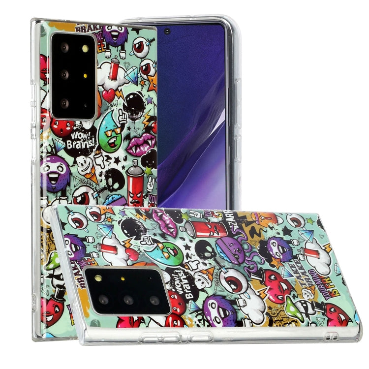 For Samsung Galaxy Note20 Ultra Luminous TPU Soft Protective Case(Rubbish)