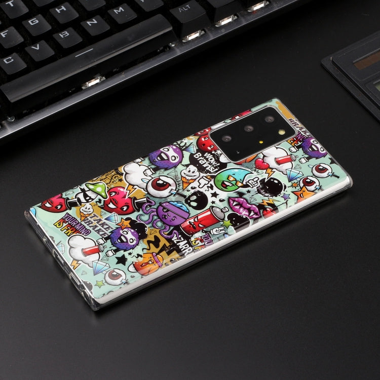 For Samsung Galaxy Note20 Ultra Luminous TPU Soft Protective Case(Rubbish)