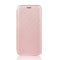 For Samsung Galaxy Note20 Carbon Fiber Texture Magnetic Horizontal Flip TPU + PC + PU Leather Case with Card Slot(Pink)