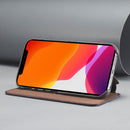 For iPhone 12 / 12 Pro LC.IMEEKE Hon Ancient Series Horizontal Flip Leather Case with Holder & Card Slot(Coffee)