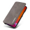 For iPhone 12 mini LC.IMEEKE Hon Ancient Series Horizontal Flip Leather Case with Holder & Card Slot(Coffee)