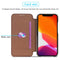 For iPhone 12 mini LC.IMEEKE Hon Ancient Series Horizontal Flip Leather Case with Holder & Card Slot(Coffee)