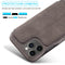 For iPhone 12 mini LC.IMEEKE Hon Ancient Series Horizontal Flip Leather Case with Holder & Card Slot(Coffee)