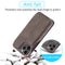 For iPhone 12 mini LC.IMEEKE Hon Ancient Series Horizontal Flip Leather Case with Holder & Card Slot(Coffee)