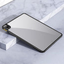 For iPad Pro 12.9 (2021) / (2020) TPU + PC Anti-fall Transparent Protective Tablet Case(Black)