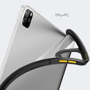 For iPad Pro 12.9 (2021) / (2020) TPU + PC Anti-fall Transparent Protective Tablet Case(Black)