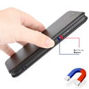 For Nokia 8.3 5G Carbon Fiber Texture Horizontal Flip TPU + PC + PU Leather Case with Card Slot(Black)