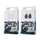 REMAX TWS-21 Bluetooth 5.0 Stereo True Wireless Bluetooth Earphone(White)