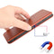 For Samsung Galaxy M31s Carbon Fiber Texture Magnetic Horizontal Flip TPU + PC + PU Leather Case with Rope & Card Slot(Brown)