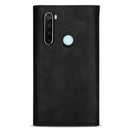 For Xiaomi Redmi Note 8 Skin Feel Zipper Horizontal Flip Leather Case with Holder & Card Slots & Photo Frame & Lanyard & Long Rope(Black)