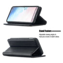 For Samsung Galaxy S10e 2 in 1 Detachable Magnetic Horizontal Flip Genuine Leather Case with Holder & Card Slots & Wallet(Black)
