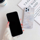 For iPhone 12 Pro Max Marble Pattern Soft TPU Protective Case(Fine Pit Veins)