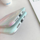 For iPhone 12 / 12 Pro Marble Pattern Soft TPU Protective Case(Colorful )