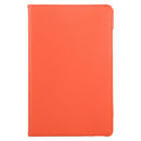 For Samsung Galaxy Tab A7 T500 Litchi Texture Horizontal Flip 360 Degrees Rotation Leather Case with Holder(Orange)
