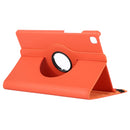 For Samsung Galaxy Tab A7 T500 Litchi Texture Horizontal Flip 360 Degrees Rotation Leather Case with Holder(Orange)