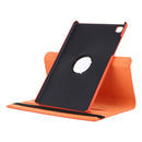 For Samsung Galaxy Tab A7 T500 Litchi Texture Horizontal Flip 360 Degrees Rotation Leather Case with Holder(Orange)