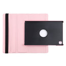 For Samsung Galaxy Tab A7 T500 Litchi Texture Horizontal Flip 360 Degrees Rotation Leather Case with Holder(Pink)
