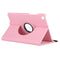 For Samsung Galaxy Tab A7 T500 Litchi Texture Horizontal Flip 360 Degrees Rotation Leather Case with Holder(Pink)