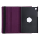 For Samsung Galaxy Tab A7 T500 Litchi Texture Horizontal Flip 360 Degrees Rotation Leather Case with Holder(Purple)