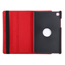 For Samsung Galaxy Tab A7 T500 Litchi Texture Horizontal Flip 360 Degrees Rotation Leather Case with Holder(Red)