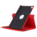 For Samsung Galaxy Tab A7 T500 Litchi Texture Horizontal Flip 360 Degrees Rotation Leather Case with Holder(Red)