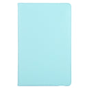 For Samsung Galaxy Tab A7 T500 Litchi Texture Horizontal Flip 360 Degrees Rotation Leather Case with Holder(Sky Blue)
