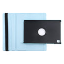 For Samsung Galaxy Tab A7 T500 Litchi Texture Horizontal Flip 360 Degrees Rotation Leather Case with Holder(Sky Blue)