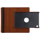 For Samsung Galaxy Tab A7 T500 Litchi Texture Horizontal Flip 360 Degrees Rotation Leather Case with Holder(Brown)