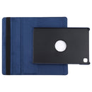 For Samsung Galaxy Tab A7 T500 Litchi Texture Horizontal Flip 360 Degrees Rotation Leather Case with Holder(Blue)
