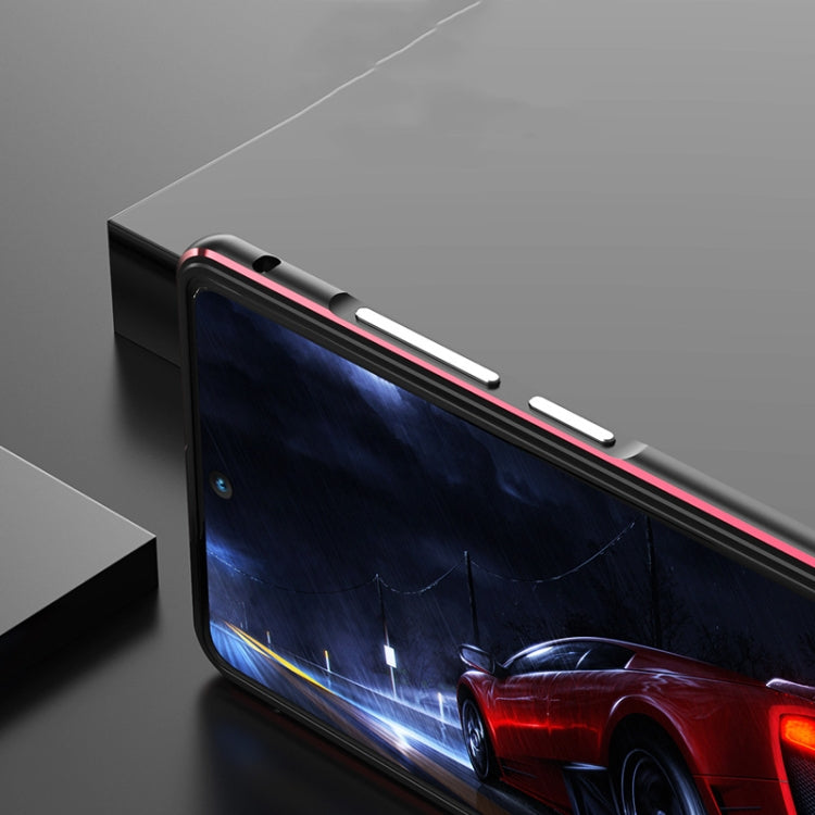 For Samsung Galaxy Note20 Aluminum Alloy Shockproof Protective Bumper Frame(Gold)