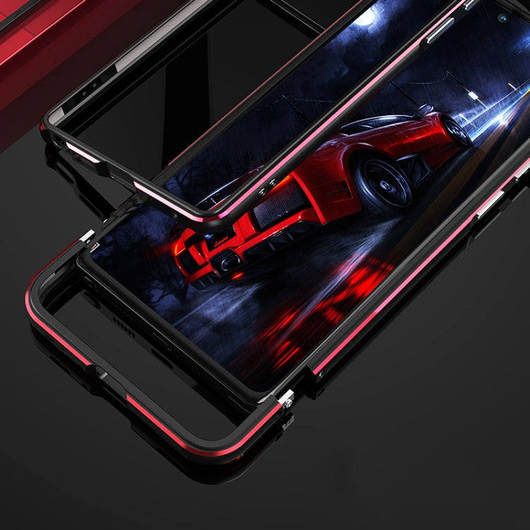 For Samsung Galaxy Note20 Aluminum Alloy Shockproof Protective Bumper Frame(Gold)