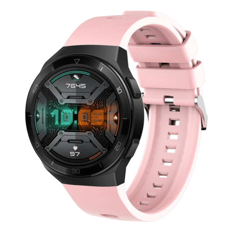For Huawei Watch GT 2e Silicone Watch Band(Pink)