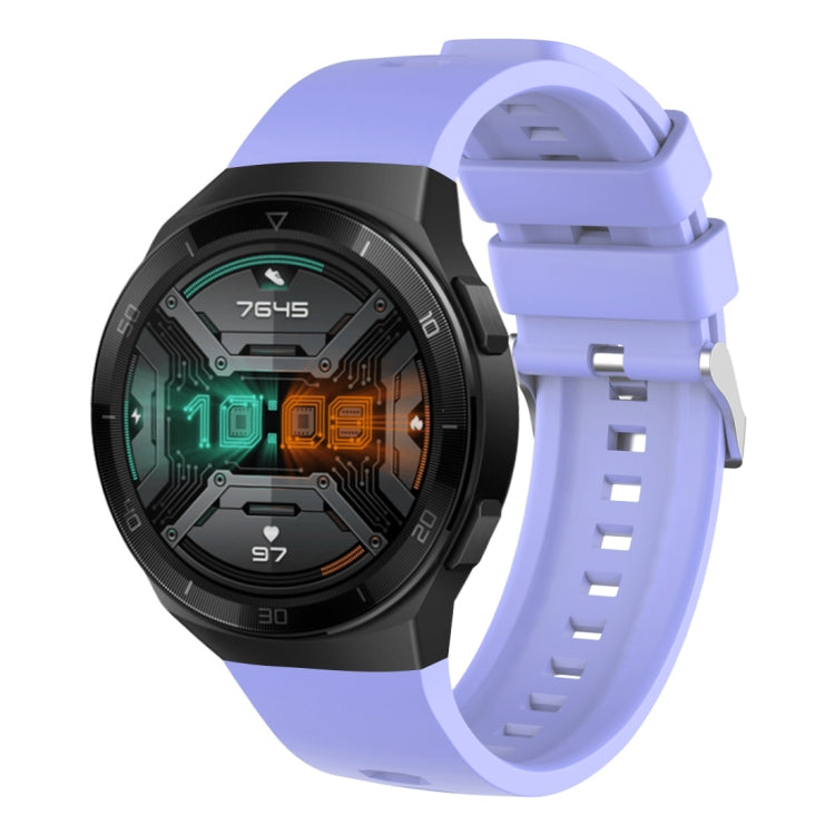 For Huawei Watch GT 2e Silicone Watch Band(Purple)